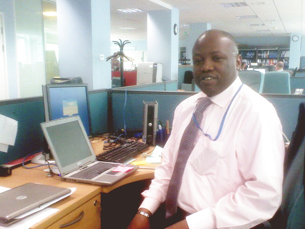 JKB the expert in his Britain office